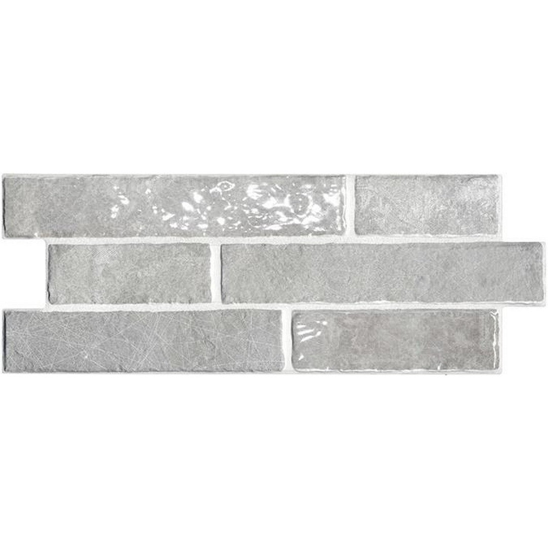 Tesoro Dany 6.25" x 15.25" Interlocking Brick Porcelain Tile