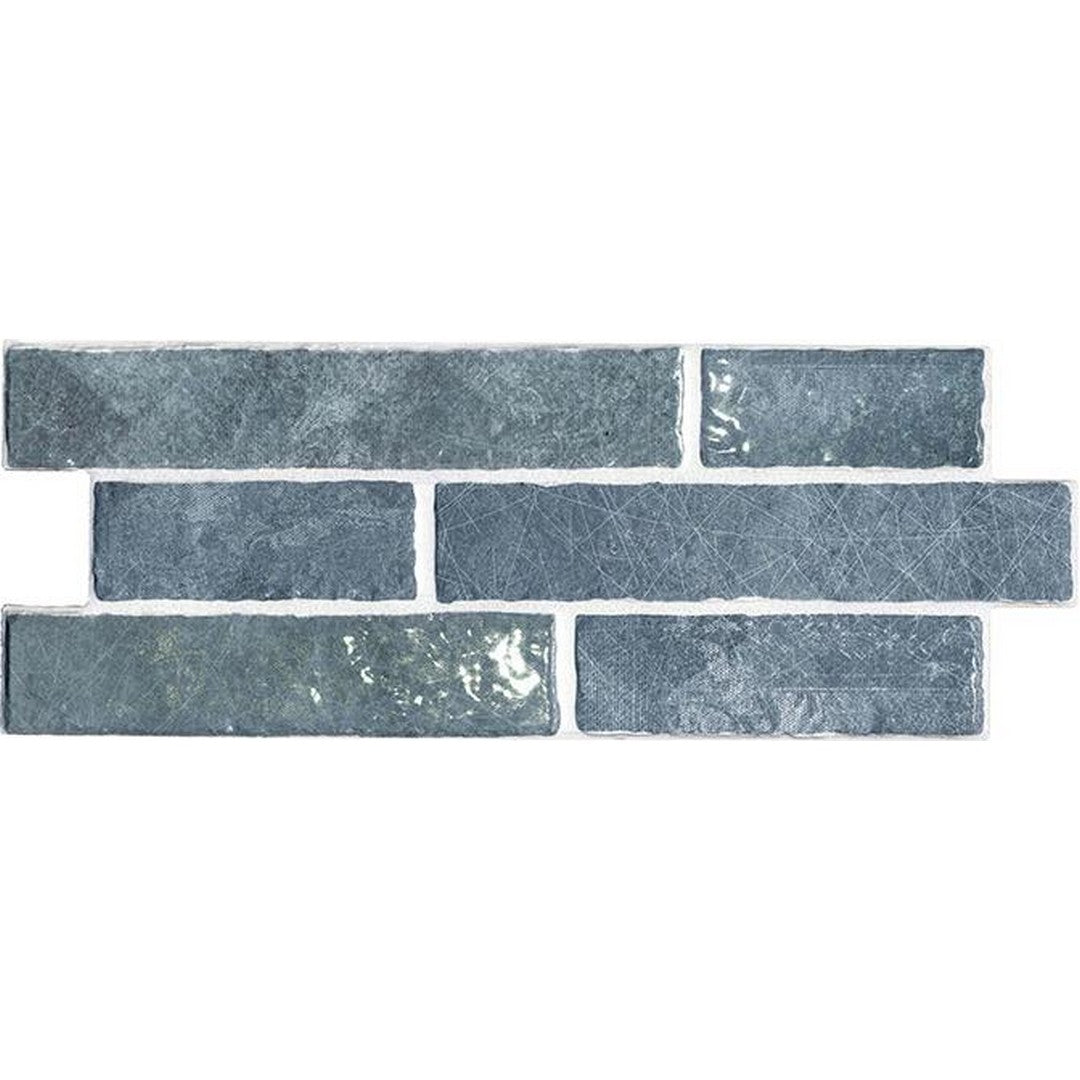 Tesoro Dany 6.25" x 15.25" Interlocking Brick Porcelain Tile