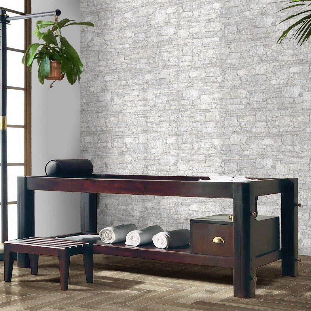 Tesoro-Vulcani-6.5-x-15.75-Pressed-Matte-Porcelain-Ledgerstone-Bianco