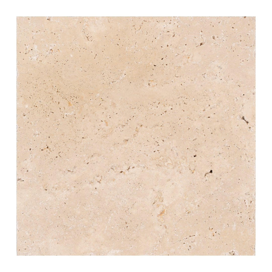 Keystone Extra Light 12" x 12" Tumbled Travertine Paver