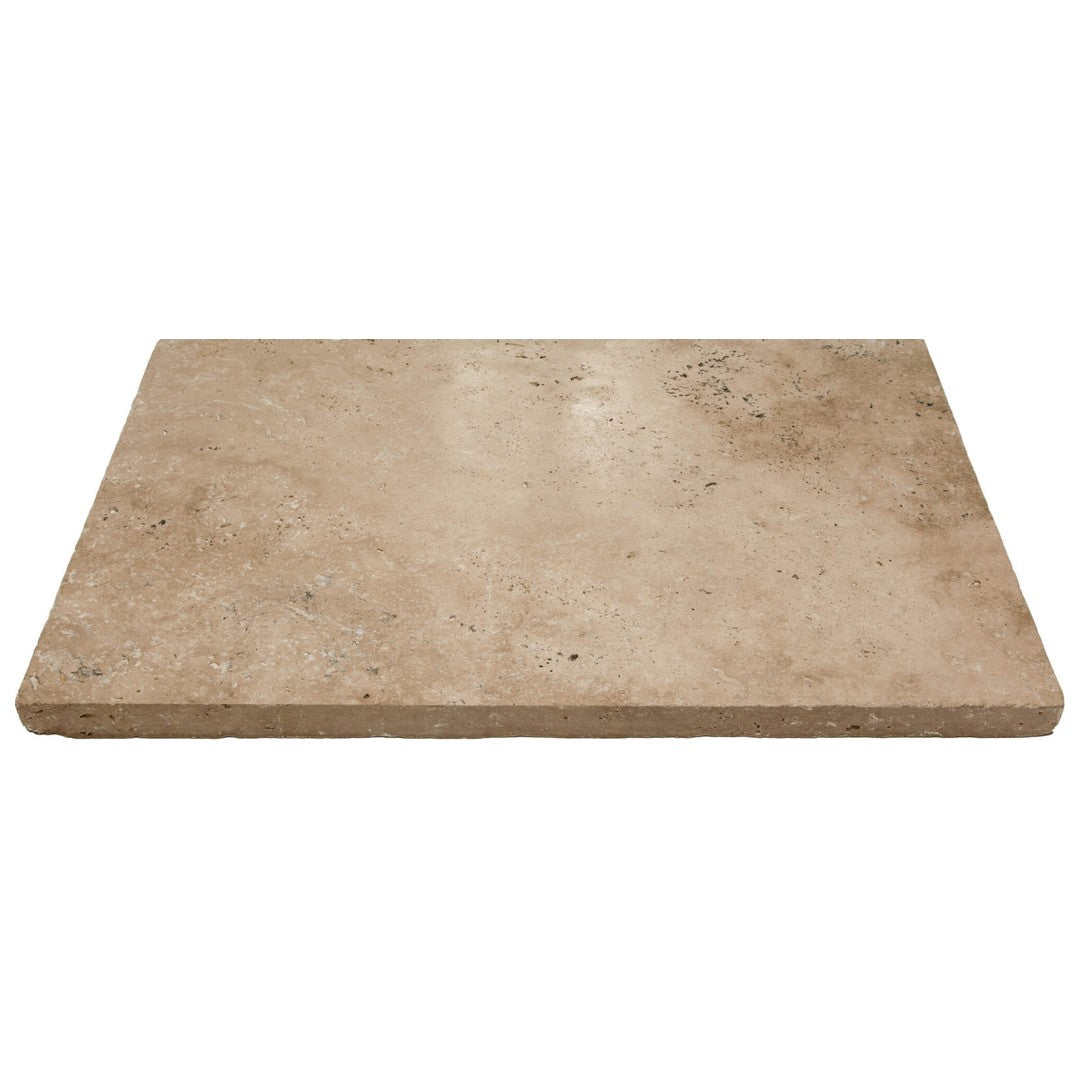Keystone-Ivory-Light-12"-x-24"-Tumbled-Travertine-Paver-Ivory-Light