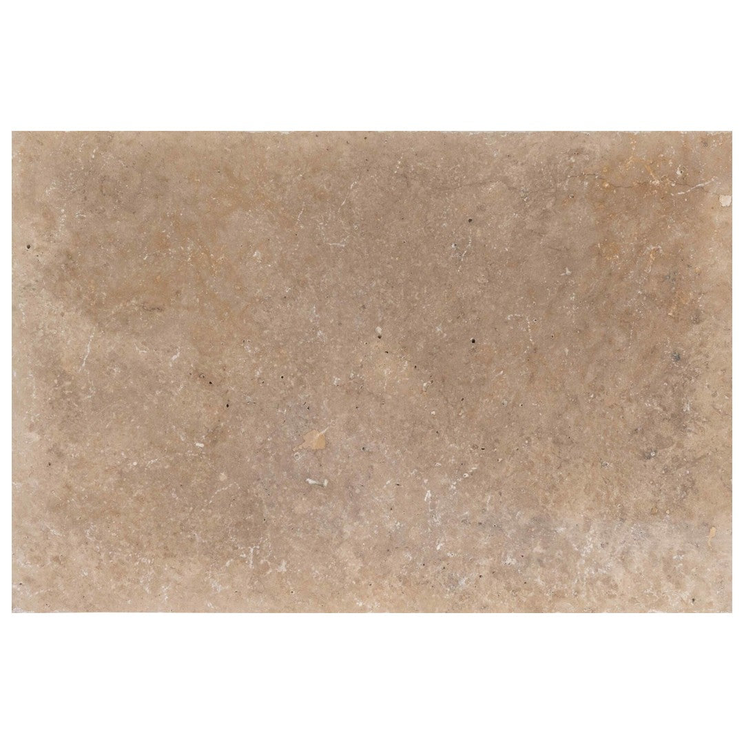 Keystone Ivory Rustic 16" x 24" Tumbled Travertine Paver