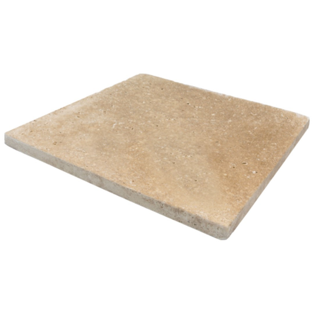 Keystone-Ivory-Light-24"-x-24"-Tumbled-Travertine-Paver-Ivory-Light