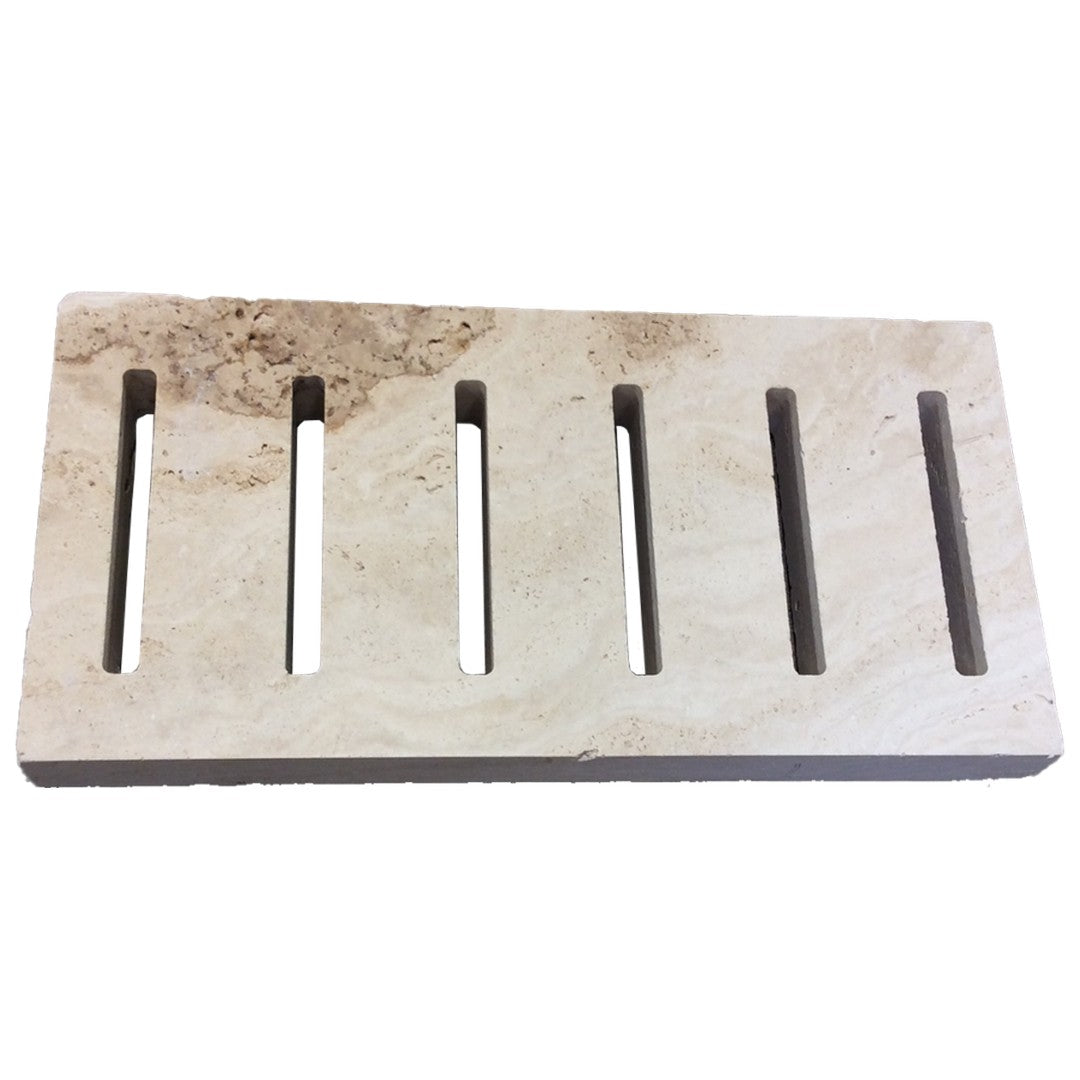 Keystone Tiramisu 6" x 12" Travertine Deck Drain Paver