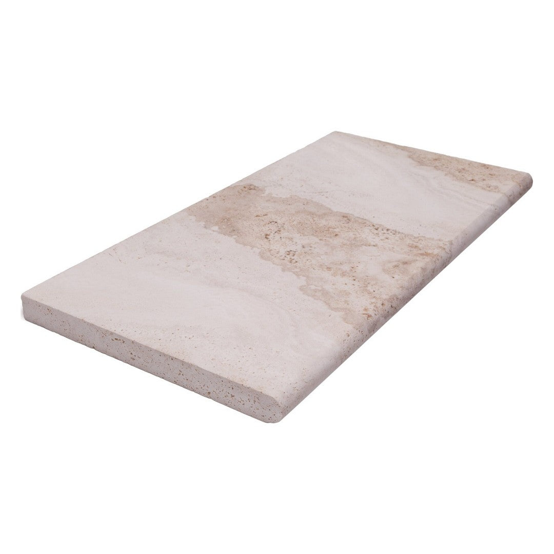 Keystone-Tiramisu-12"-x-24"-Travertine-Bullnose-Coping-Tiramisu