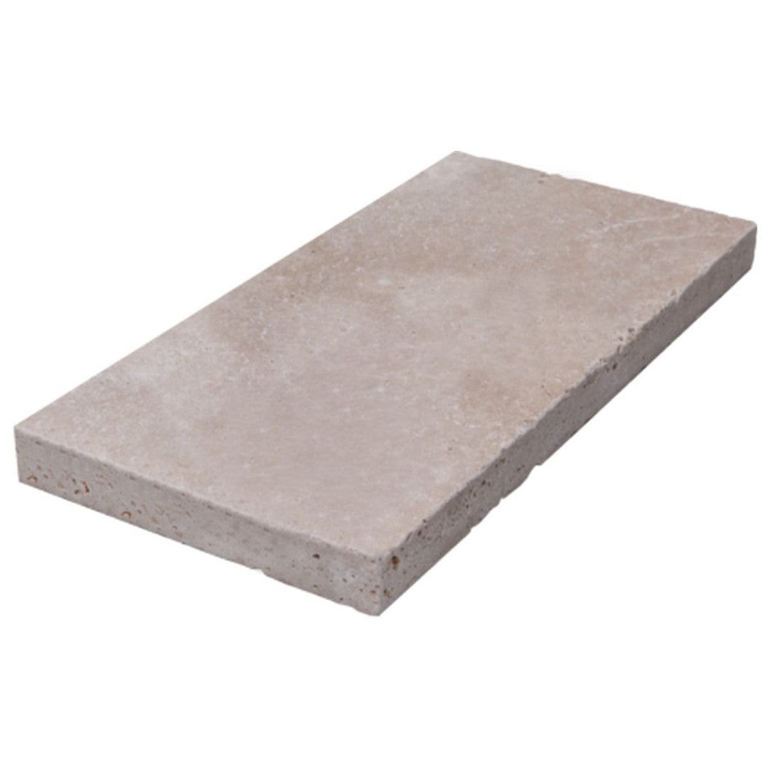 Keystone Extra Light 16" x 24" Tumbled Travertine 5cm Paver