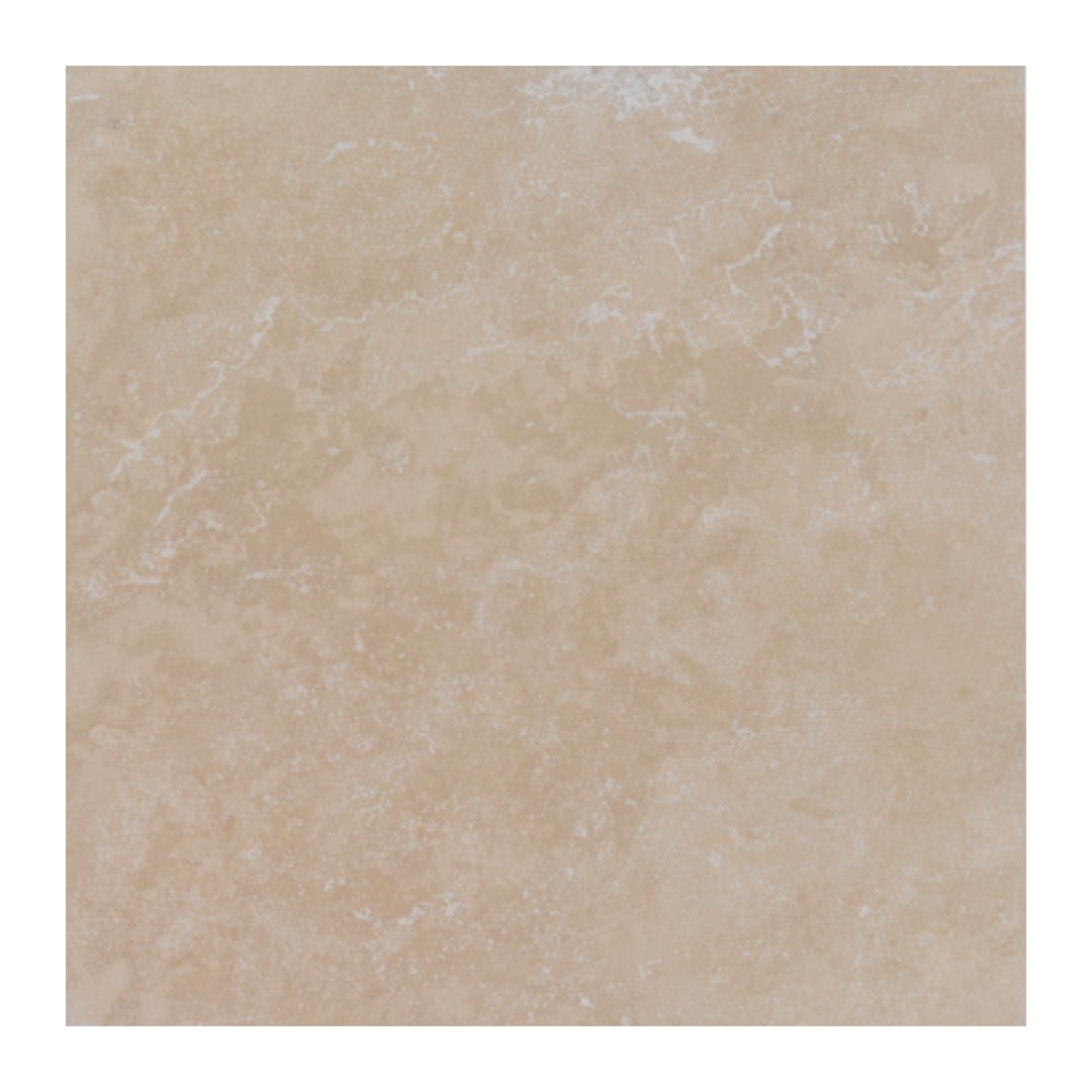Keystone Extra Light 18" x 18" Honed Travertine Filled Tile