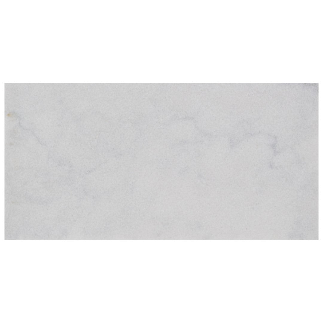 Keystone Snow White 6" x 12" Sandblasted Marble Paver