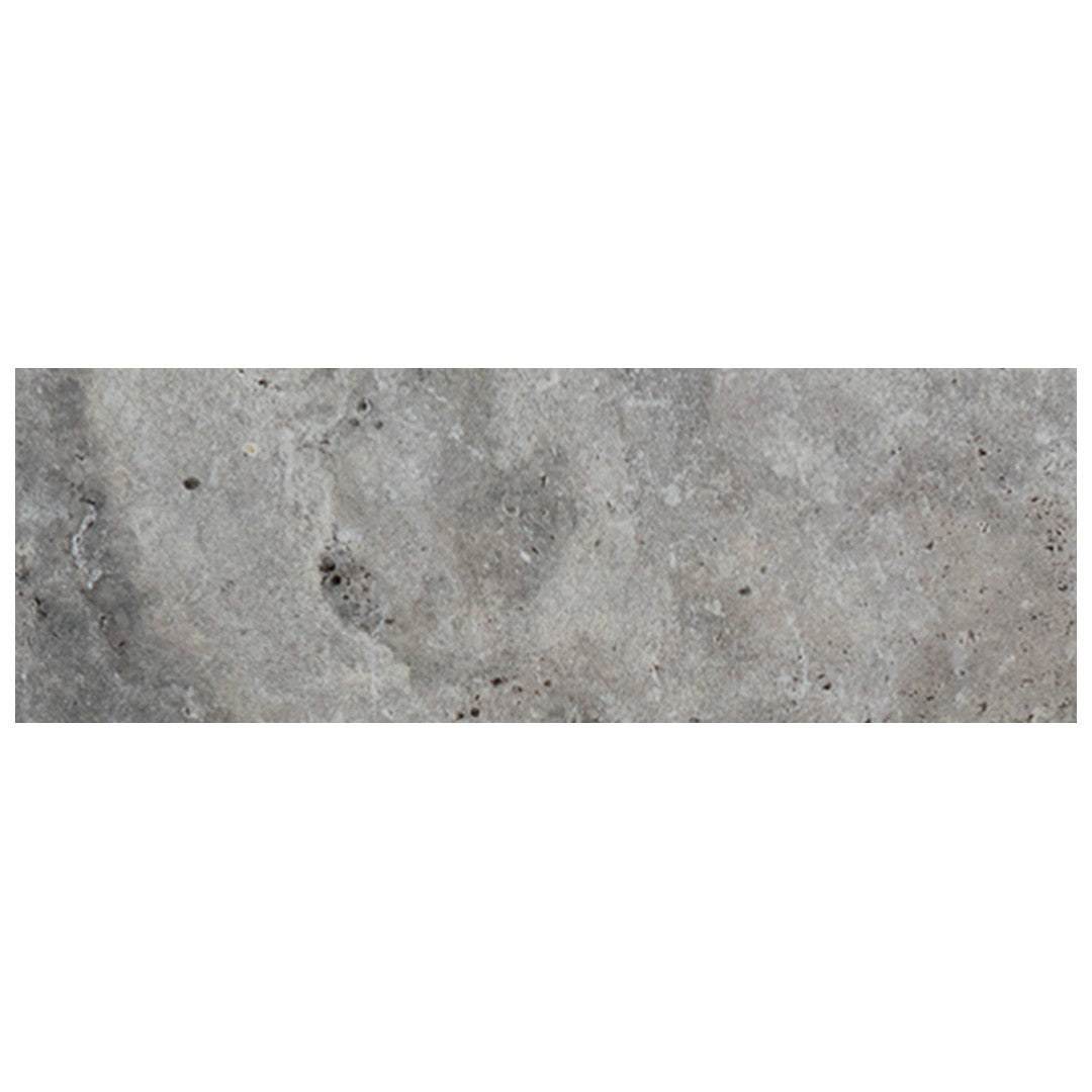 Keystone Nordic Silver 4" x 12" Travertine 5cm Bullnose Coping