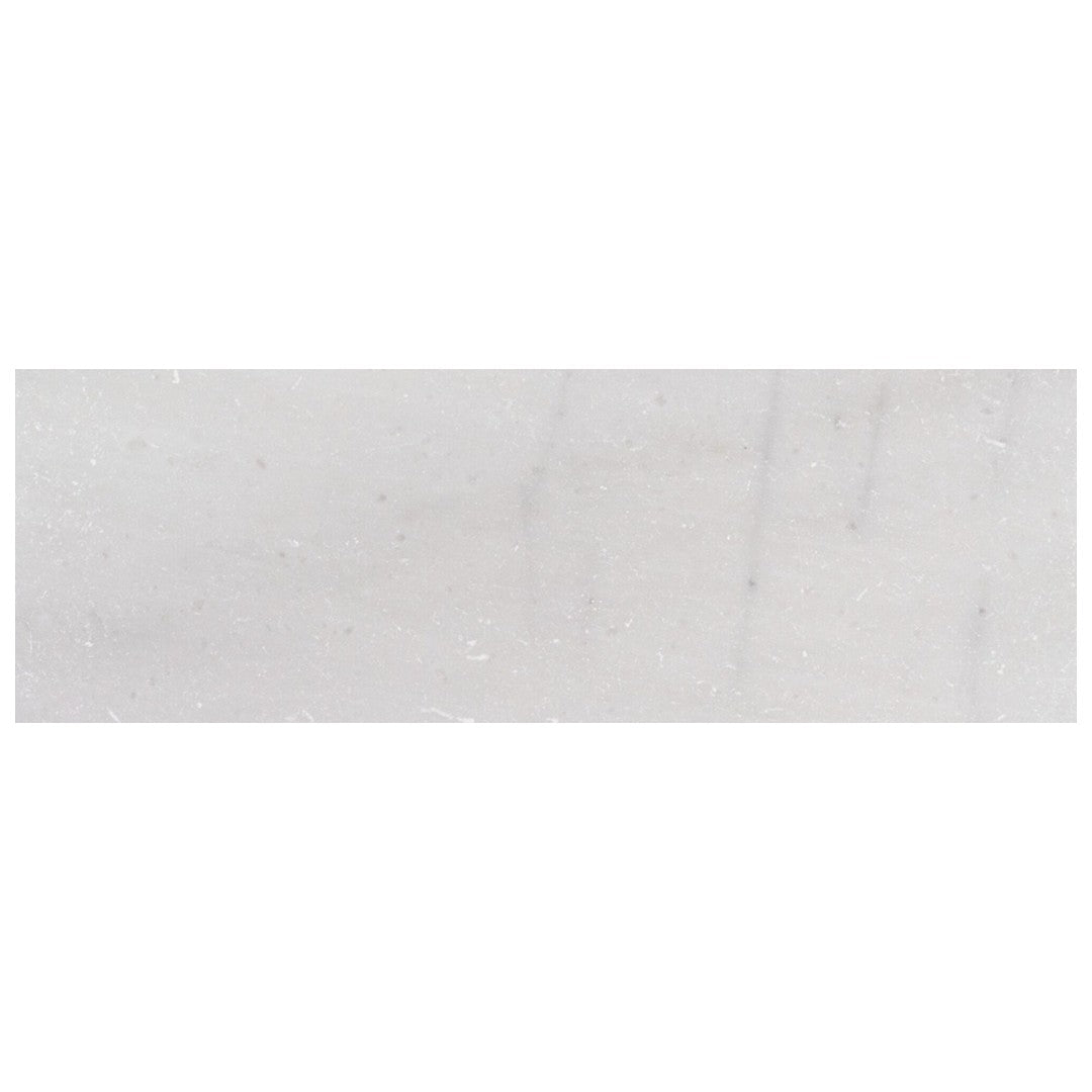 Keystone Snow White 4" x 12" Marble 5cm Bullnose Coping