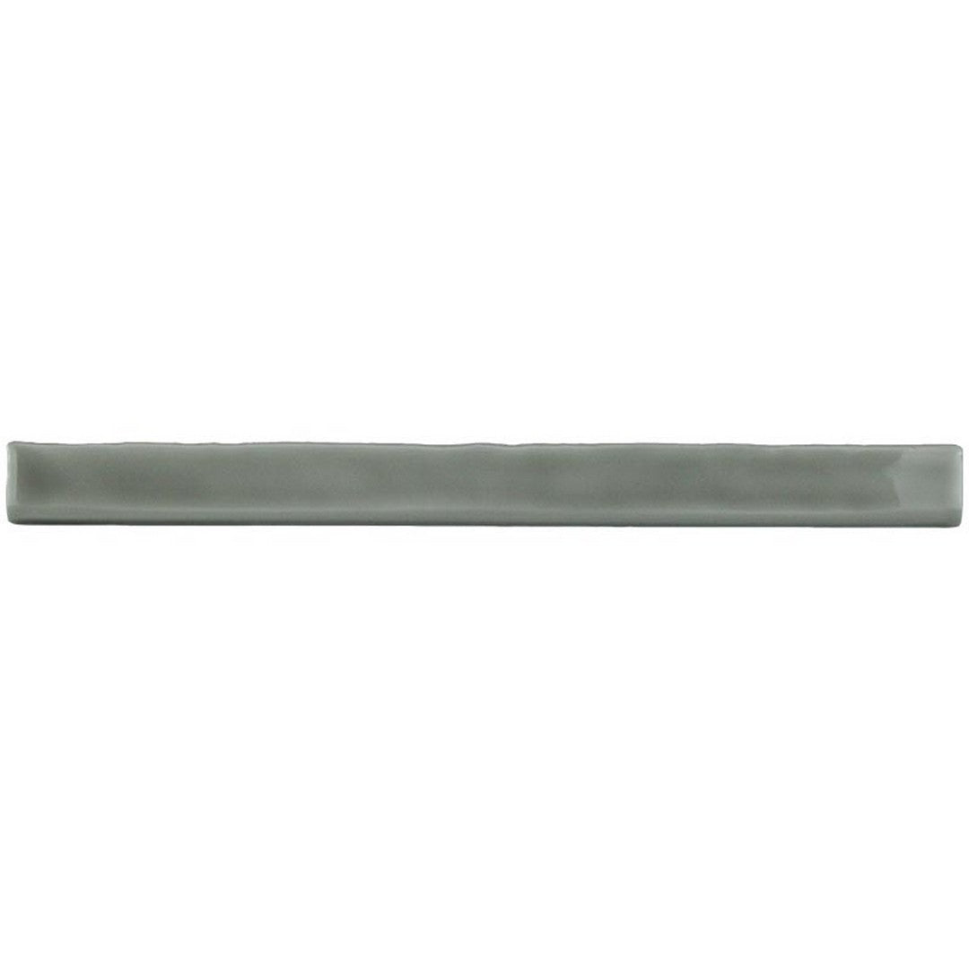 Maniscalco Stone Kaleidoscope 1" x 12" Glossy Ceramic Bullnose