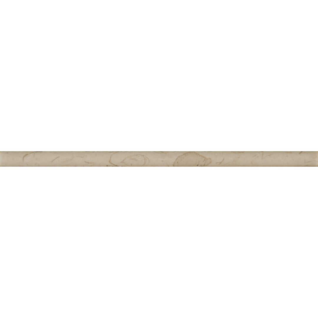 Bedrosians Limestone Corinthian White 0.5" x 12" Honed Trim