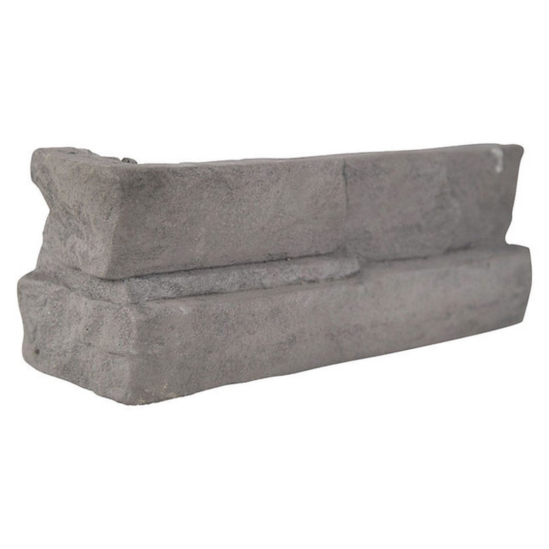 MS International Terrado Copen Ash 4" x RL Natural Manufactured Stone Veneers Concrete Ledgestone Corner