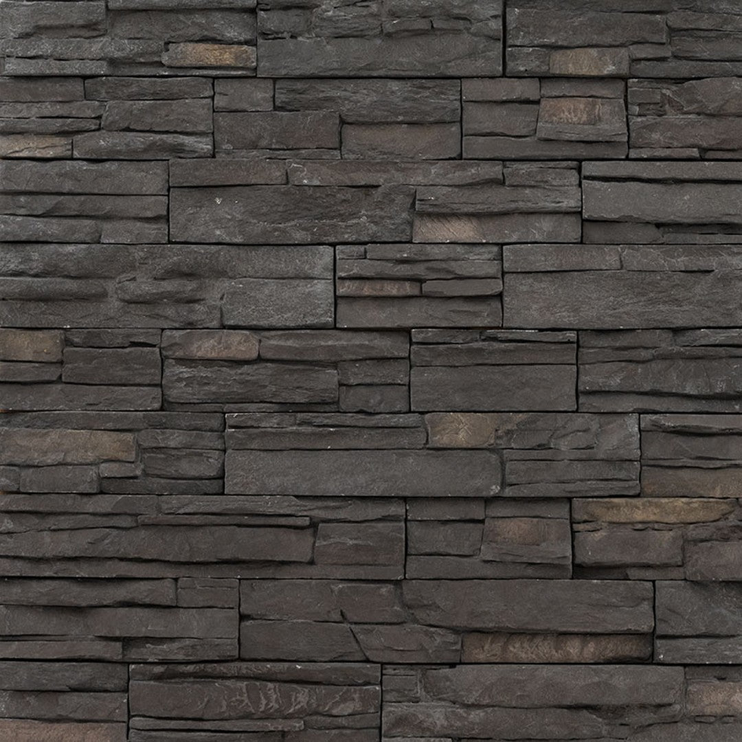 MS International Terrado Denali Anthracite 4" Natural Manufactured Stone Veneers Concrete Ledgestone