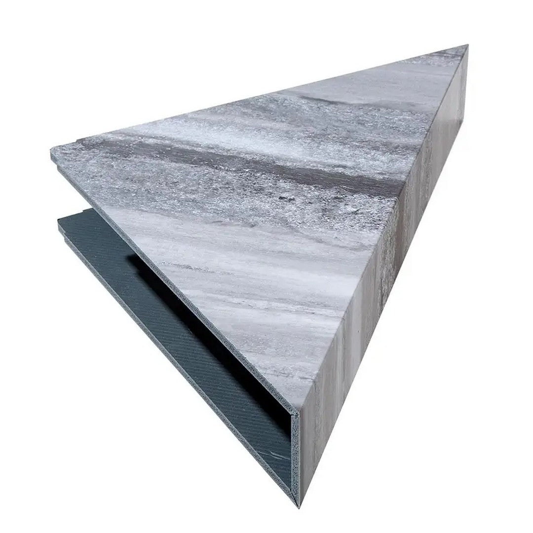 Lico US 7" x 15" Waterproof Vinyl Shower Shelf