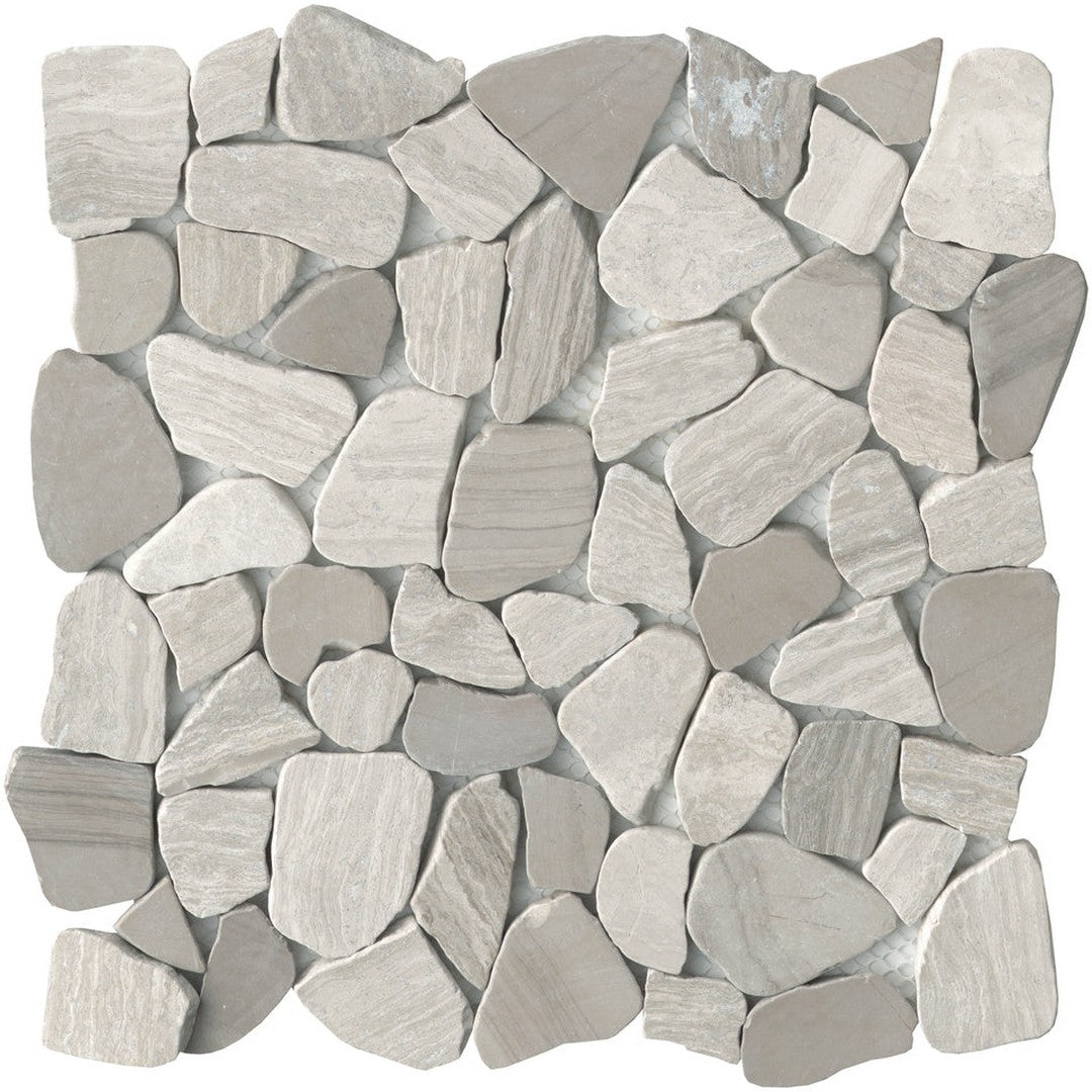 Emser Cultura 12" x 12" Natural Stone Pebbles Blend Mosaic