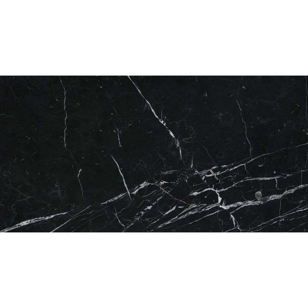 Emser Marble Marquina 12" x 24" Polished Marble Tile