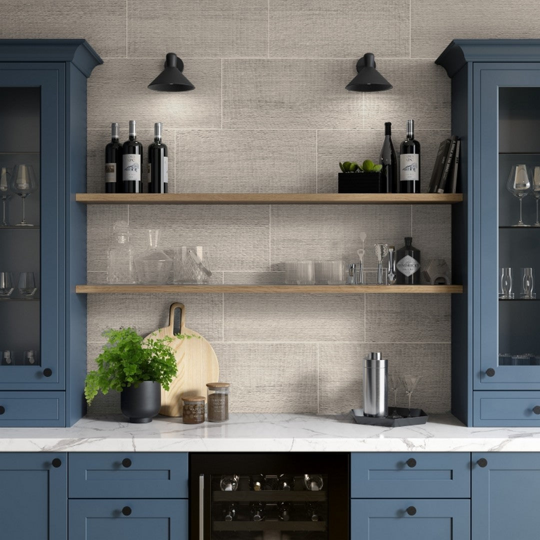 Emser-Metro-12-x-24-Rectified-Limestone-Striated-&-Chiseled-Tile-Gray
