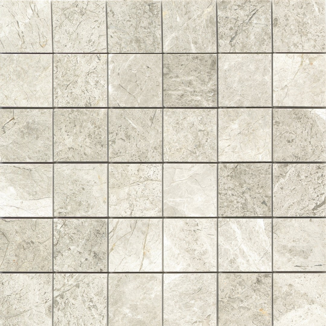 Emser Tundra 12" x 12" Polished Marble 2" Mosaic