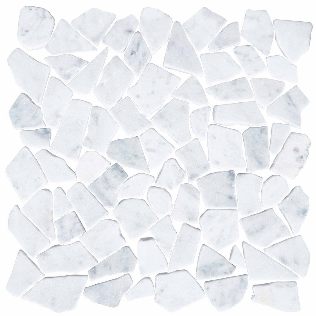 Bati Orient Ancient 12" x 12" Matte Mini Opus Marble Mosaic