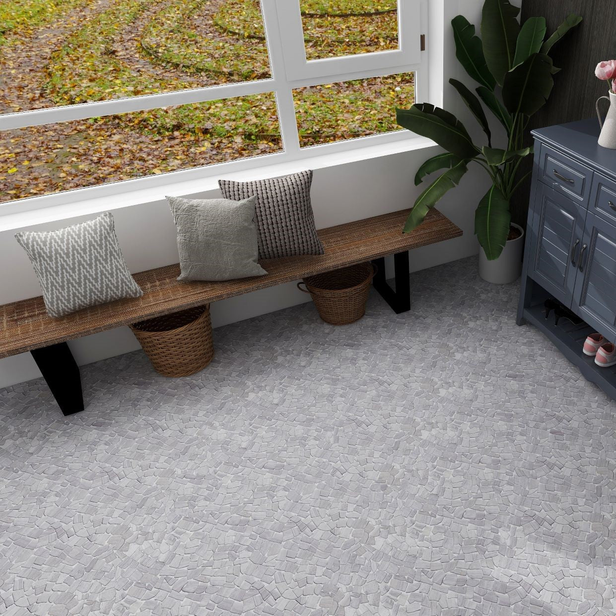 Bati-Orient-Ancient-12-x-12-Matte-Mini-Opus-Marble-Mosaic-Beige