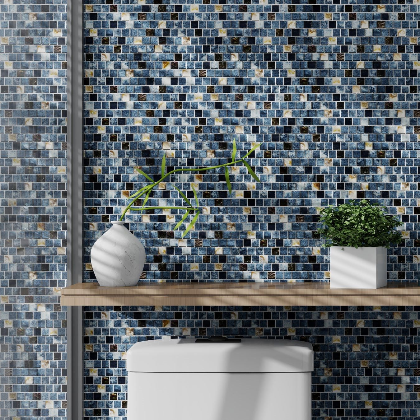 Bati-Orient-Terrazzo-12-x-12-Mother-Of-Pearl,-Glass-1-Mosaic-Blue