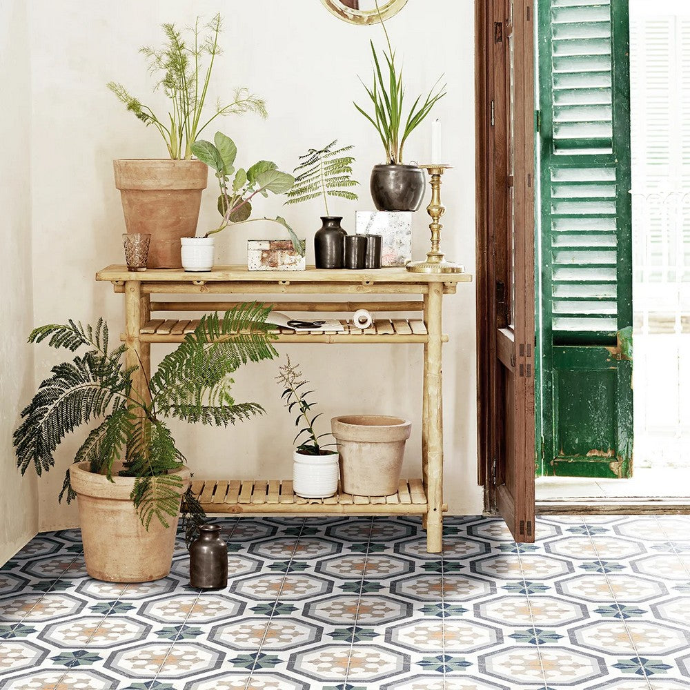Lungarno-Marrakesh-8-x-8-Pressed-Matte-Porcelain-Floor-Deco-Tile-Melah-Deco-matte