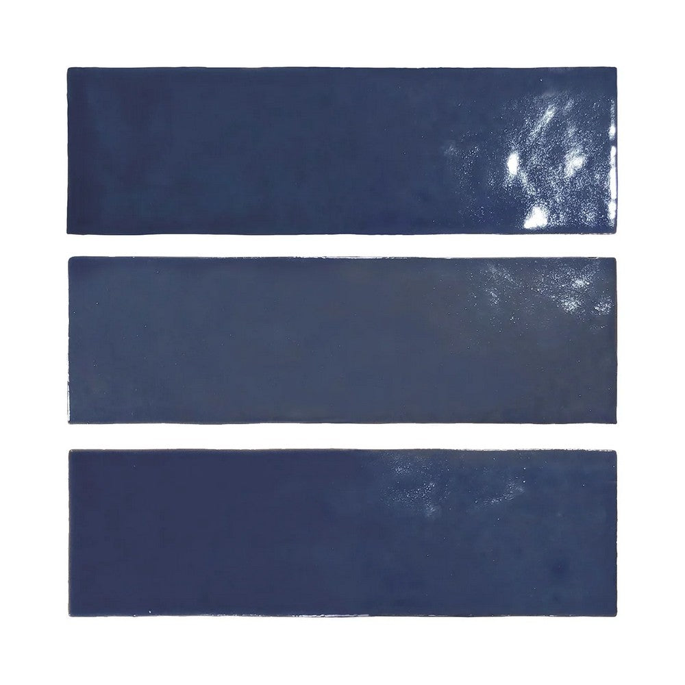 Lungarno Marrakesh 2.5" x 8" Pressed Glossy Ceramic Wall Tile