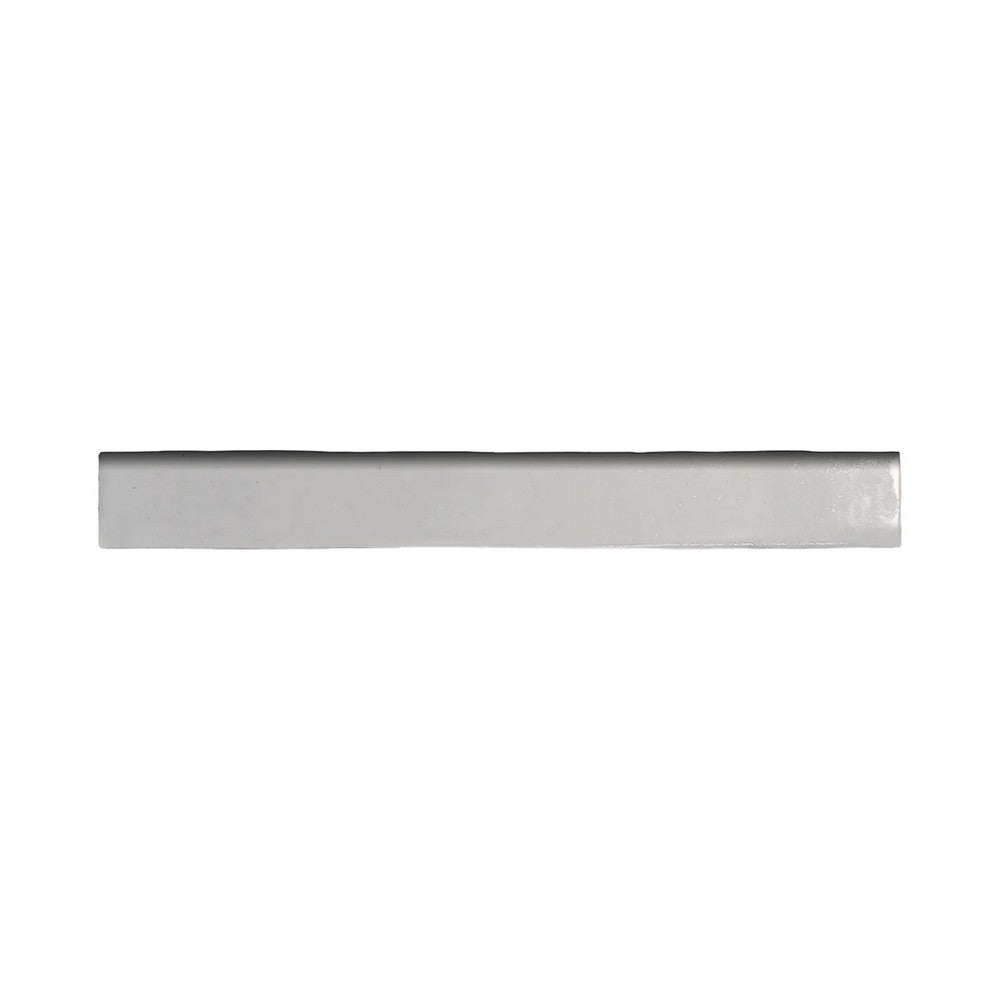 Lungarno Marrakesh 1" x 8" Pressed Glossy Ceramic Wall Bullnose