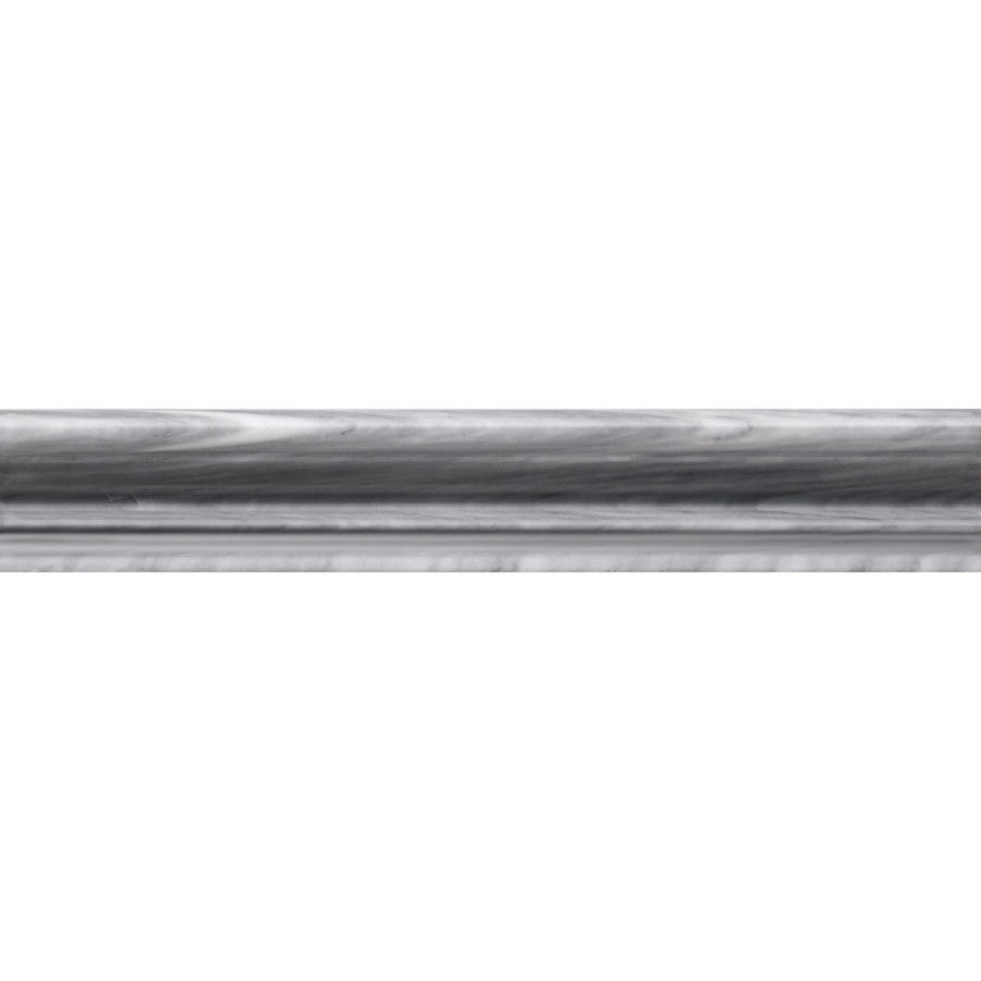 MiR Field Tile 2" x 12" Polished Natural Stone Chair Rail Molding