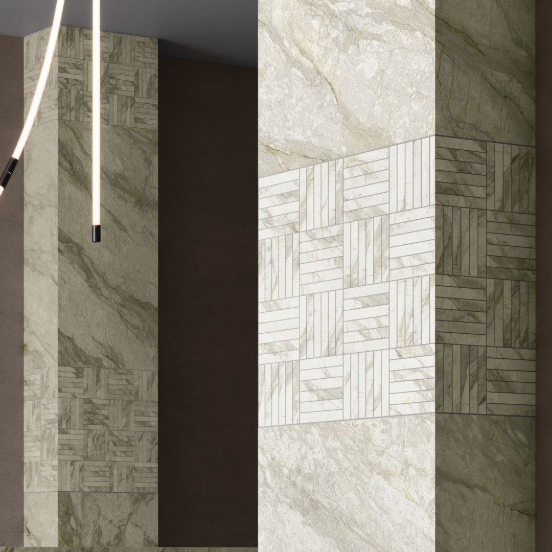 Crossville-Marblique-12-x-12-Unpolished-Porcelain-1x6-Alternating-Mosaic-Van-Gogh-White