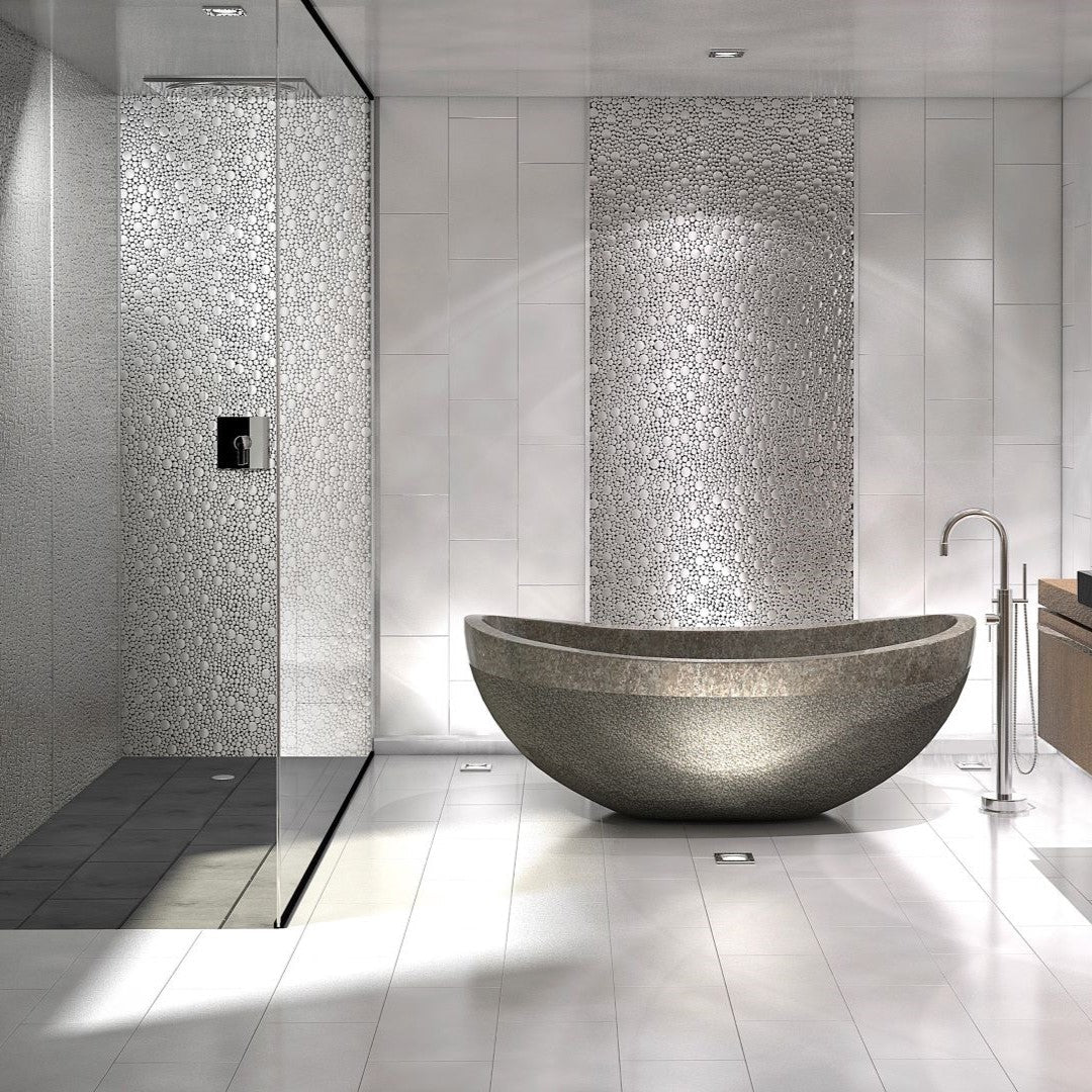 Bati-Orient-Exotic-12.2-x-12.2-Brushed-Penny-Round-Metal-Mosaic-Silver