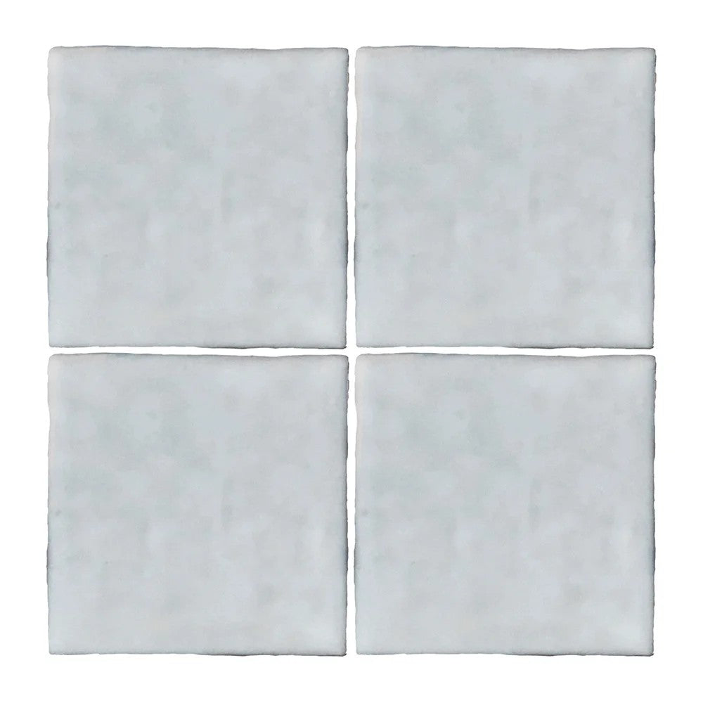 Lungarno Melody 5" x 5" Pressed Glossy Ceramic Undulated Wall Tile