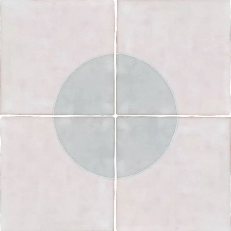 Lungarno Melody 5" x 5" Pressed Glossy Ceramic Chloe Decor Wall Tile