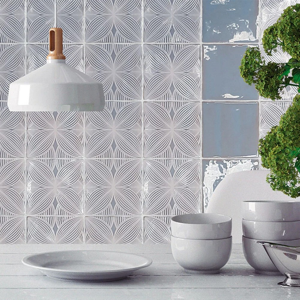 Lungarno-Melody-5-x-5-Pressed-Glossy-Ceramic-Audrey-Decor-Wall-Tile-Lyric-Blue-Audrey-Décor