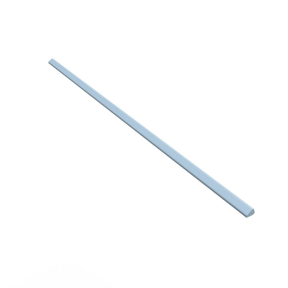 Lungarno Melody 0.5" x 10" Pressed Glossy Ceramic Geometric jolly Wall Trim