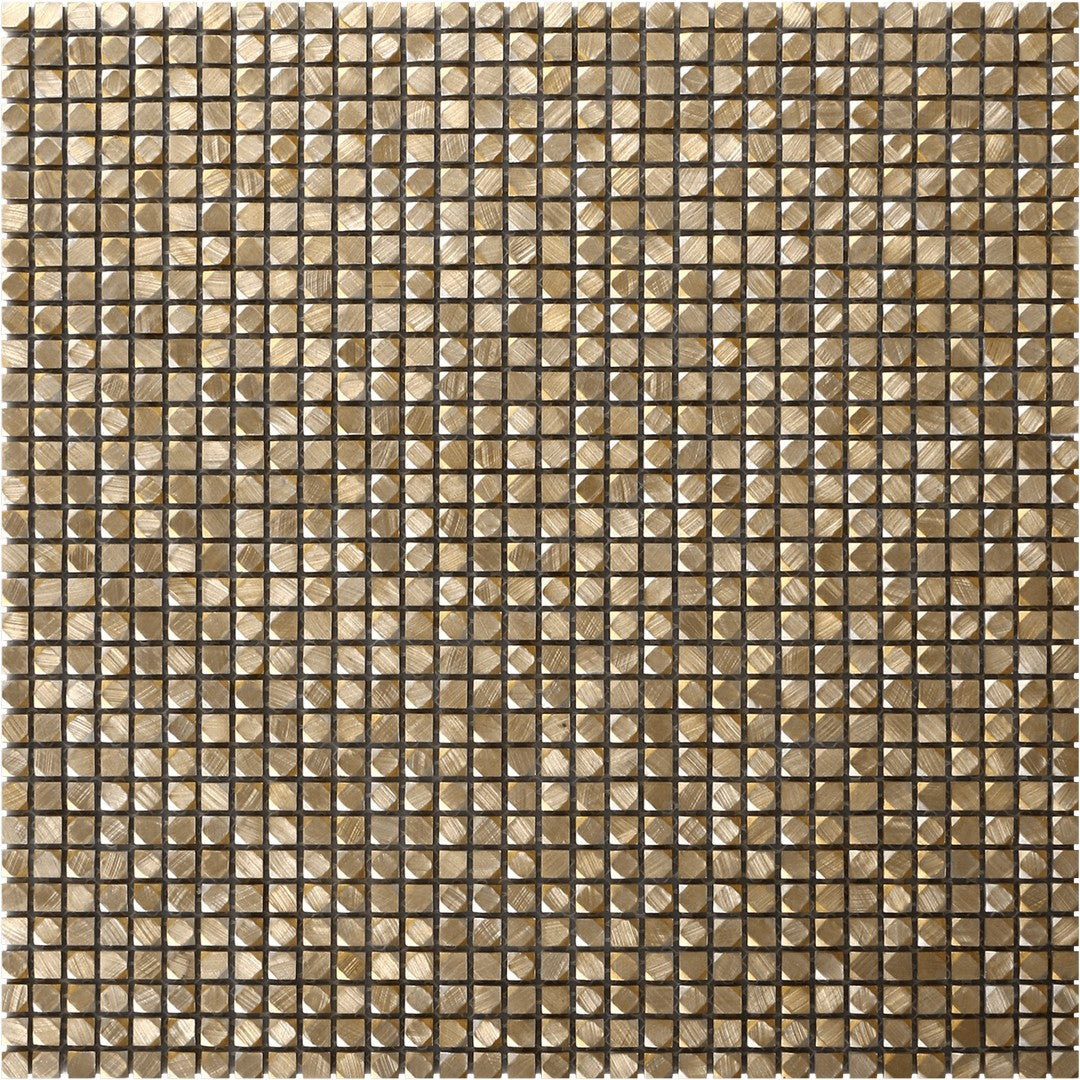 Bati Orient Metal Art 12" x 12" Mini Hexagon Mosaic