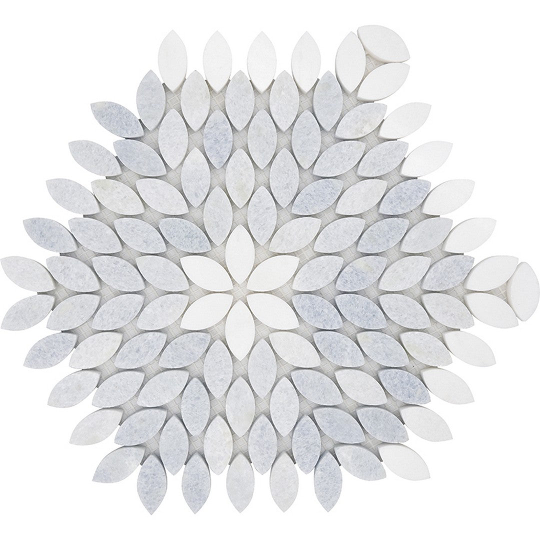 MiR Micronesia 10.9" x 9.4" Polished Natural Stone Decorative Mosaic