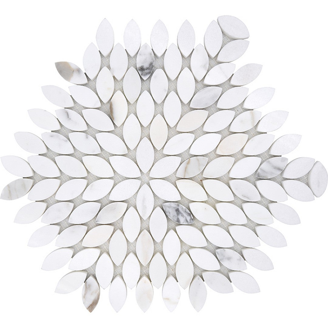 MiR Micronesia 10.9" x 9.4" Polished Natural Stone Decorative Mosaic