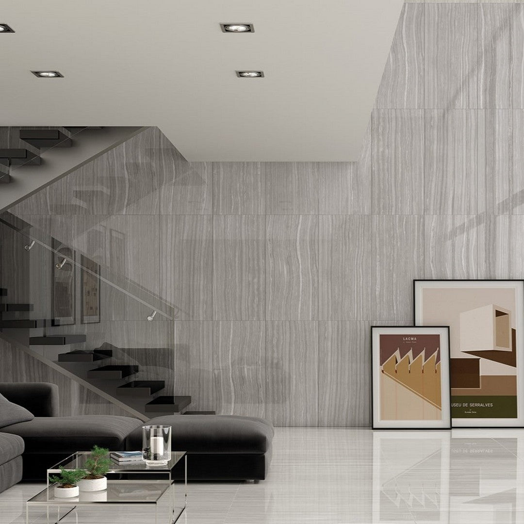 Ottimo-Millerighe-24-x-48-Polished-Porcelain-Tile-Grey