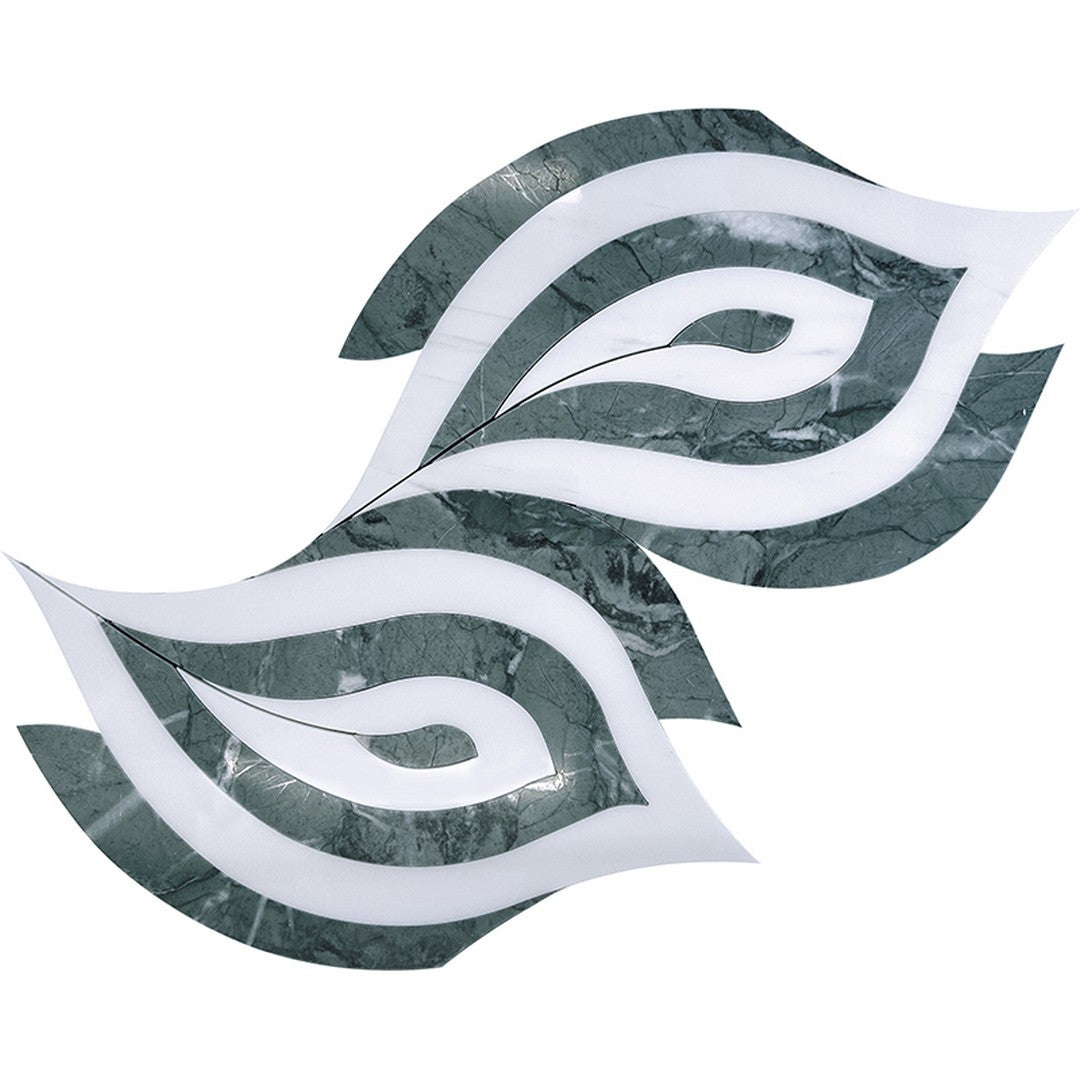 MiR Majesty 10.3" x 12" Polished Natural Stone Decorative Mosaic