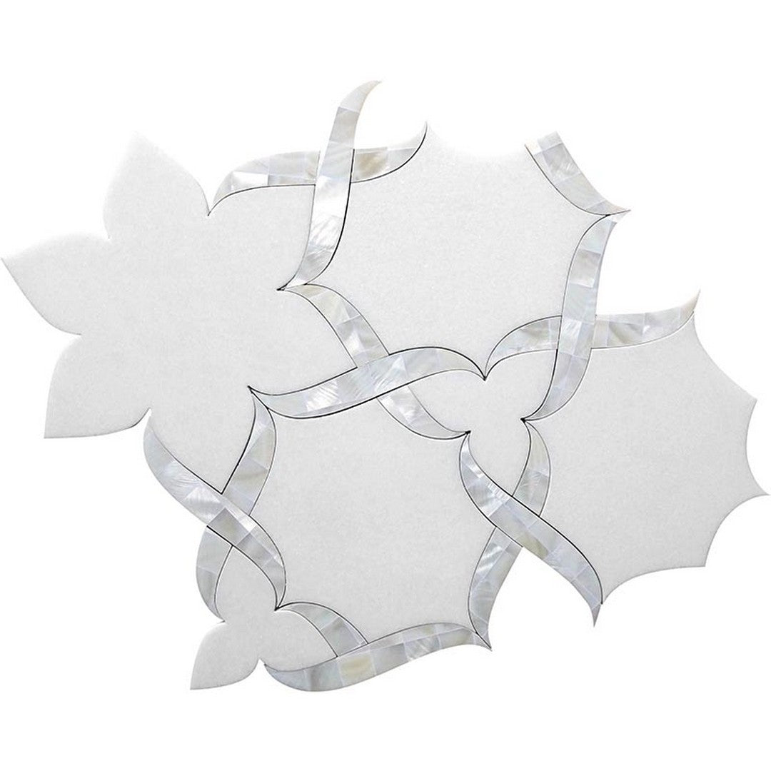 MiR Majesty 11.2" x 11.2" Polished Natural Stone Decorative Mosaic