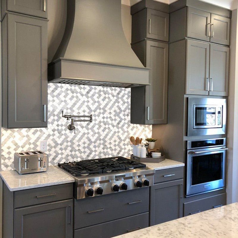 MiR-Mykonos-11-x-11-Interlocking-Thassos-&-Carrara-&-Blue-Celeste-Polished-Marble-Mosaic-Houlakia