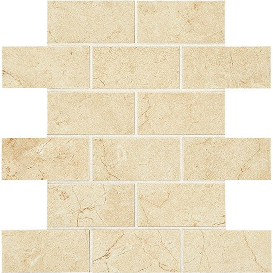 American Olean Mirasol 11.88" x 11.88" Matte Ceramic Brick Joint Mosaic