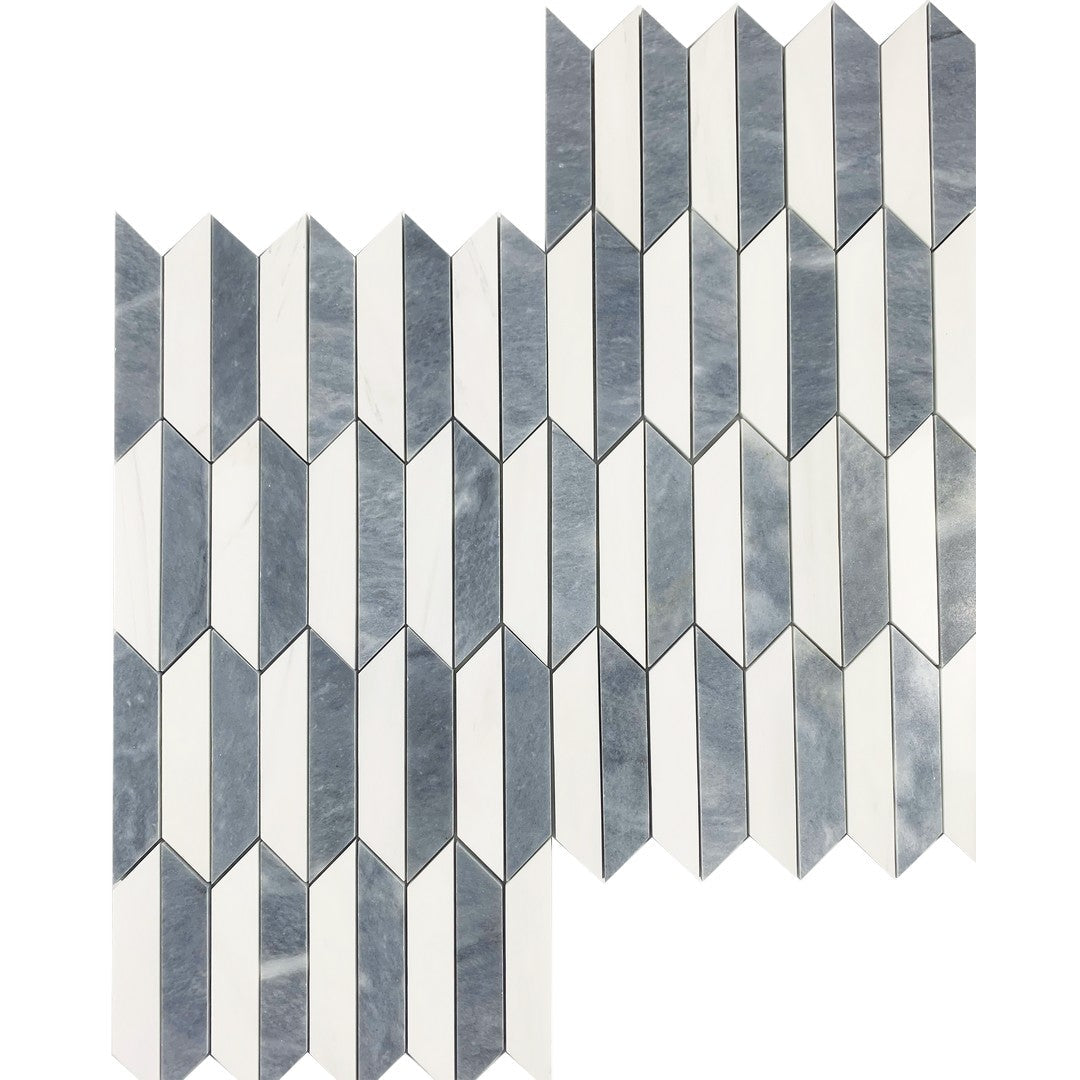 Tesoro-Waterjet-10.75-x-11-Picket-Natural-Stone-Mosaic-Dolomite-Ocean-Gray