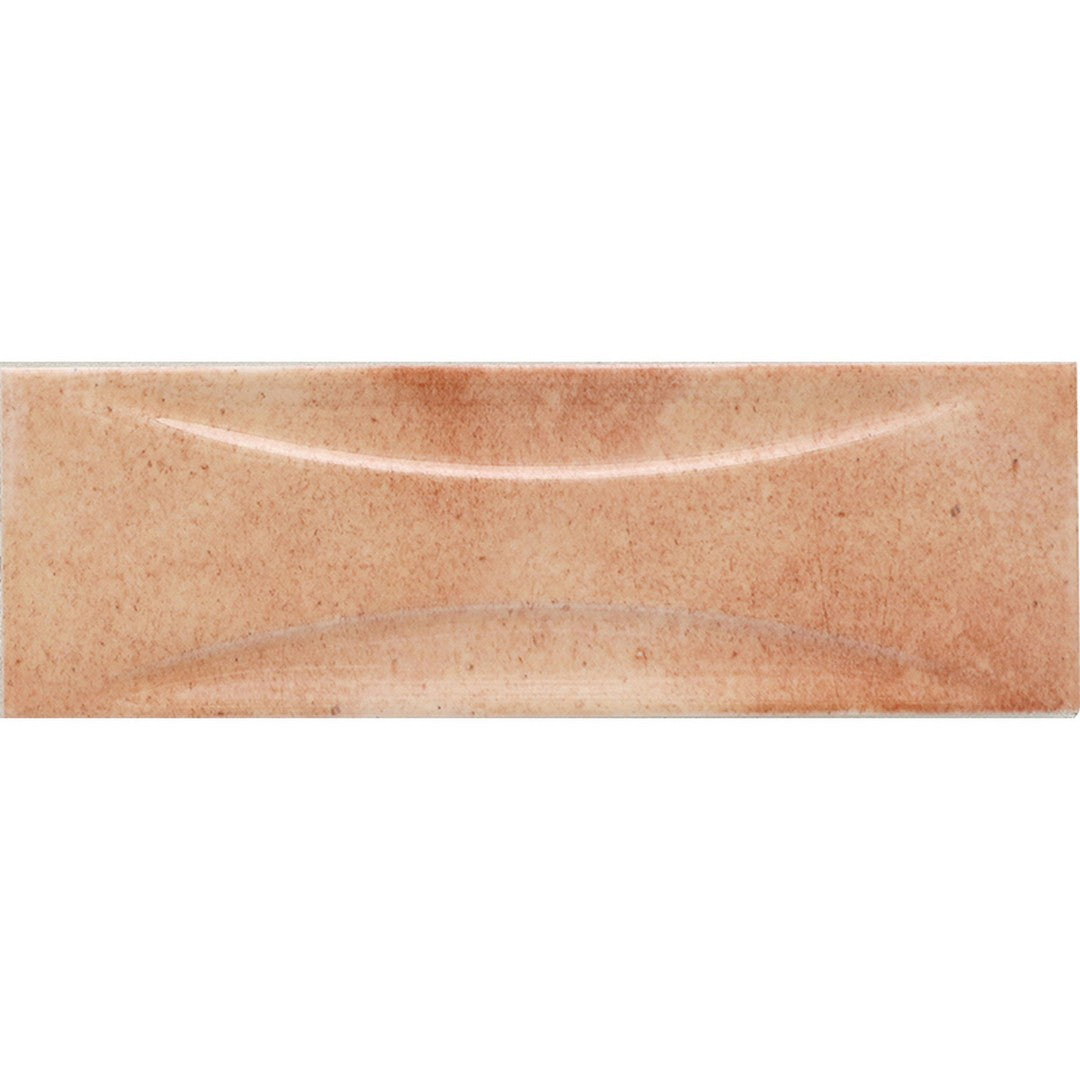 MiR Moda 2.5" x 8" Pressed Glossy Ceramic Deco Tile