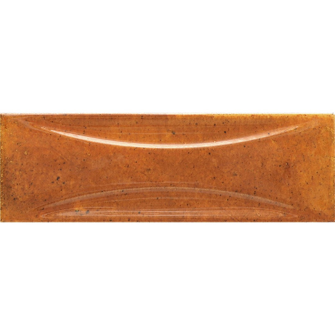 MiR Moda 2.5" x 8" Pressed Glossy Ceramic Deco Tile
