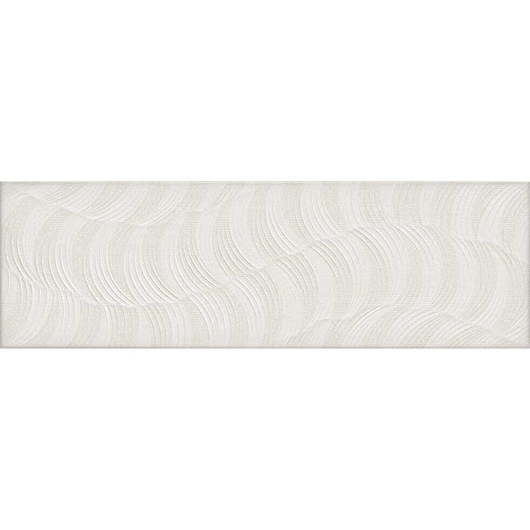 MiR Movement 12" x 40" Pressed Matte Ceramic Deco Tile