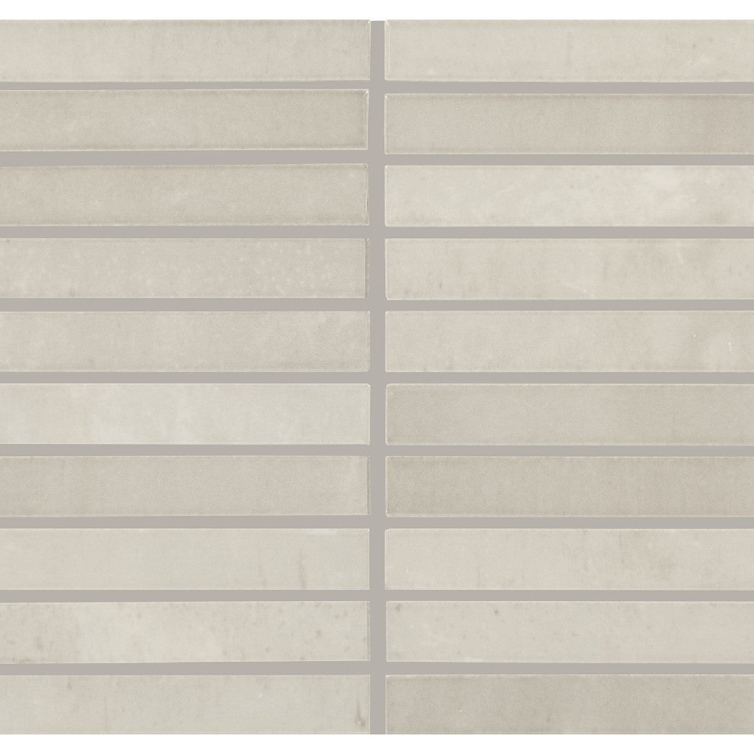 Daltile-Miramo-10-x-12-Glossy-Ceramic-1x6-Straight-Joint-Microban-Mosaic-Oyster