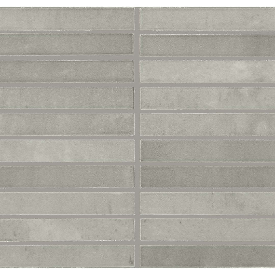 Daltile-Miramo-10-x-12-Glossy-Ceramic-1x6-Straight-Joint-Microban-Mosaic-Sand